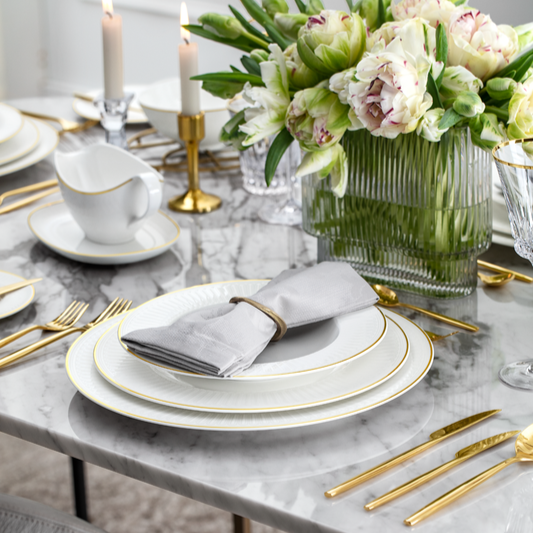 Château Septfontaines Dinner Set 6 Person On 38 Pieces