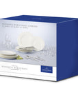 Wonderful World White Dinner Set For 4 People, 36 Pieces