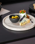 Manufacture Travertine Serving Platter 24.5 cm