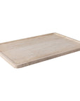 Manufacture Travertine Serving Platter 40.5 cm