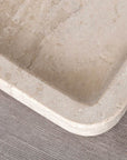 Manufacture Travertine Serving Platter 40.5 cm - V&B KSA
