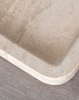 Manufacture Travertine Serving Platter 40.5 cm