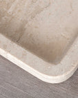 Manufacture Travertine Serving Platter 40.5 cm