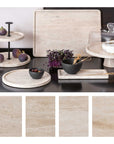 Manufacture Travertine Serving Platter 25.5 cm