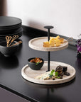 Manufacture Travertine Cake Stand