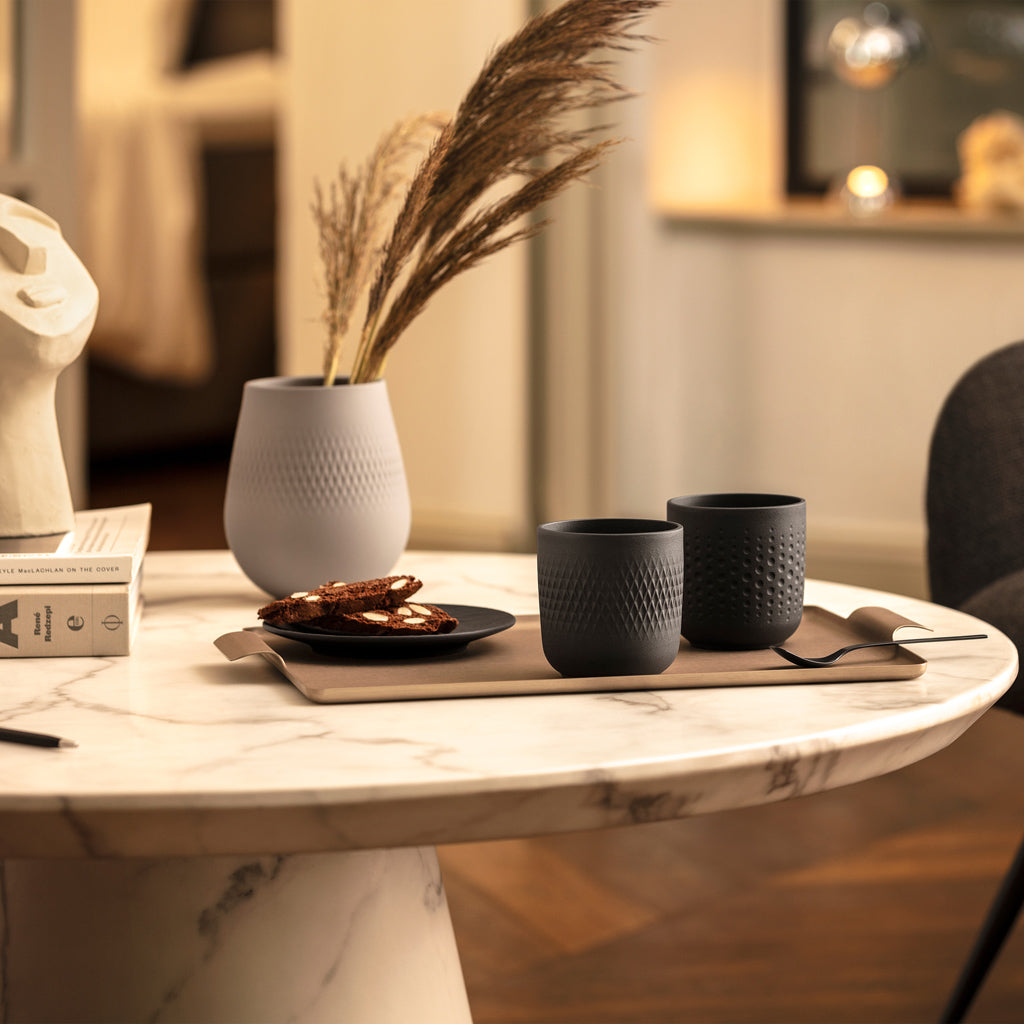 Manufacture Collier Noir Mug Set of 2 Pieces