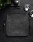 Manufacture Rock Square Serving Plate/Gourmet Plate 32 cm