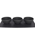 Manufacture Rock Dip Bowl Set Of 4 Pieces
