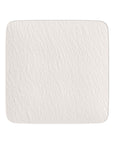 Manufacture Rock Blanc Square Serving Plate/Gourmet Plate 32.5 cm - V&B KSA