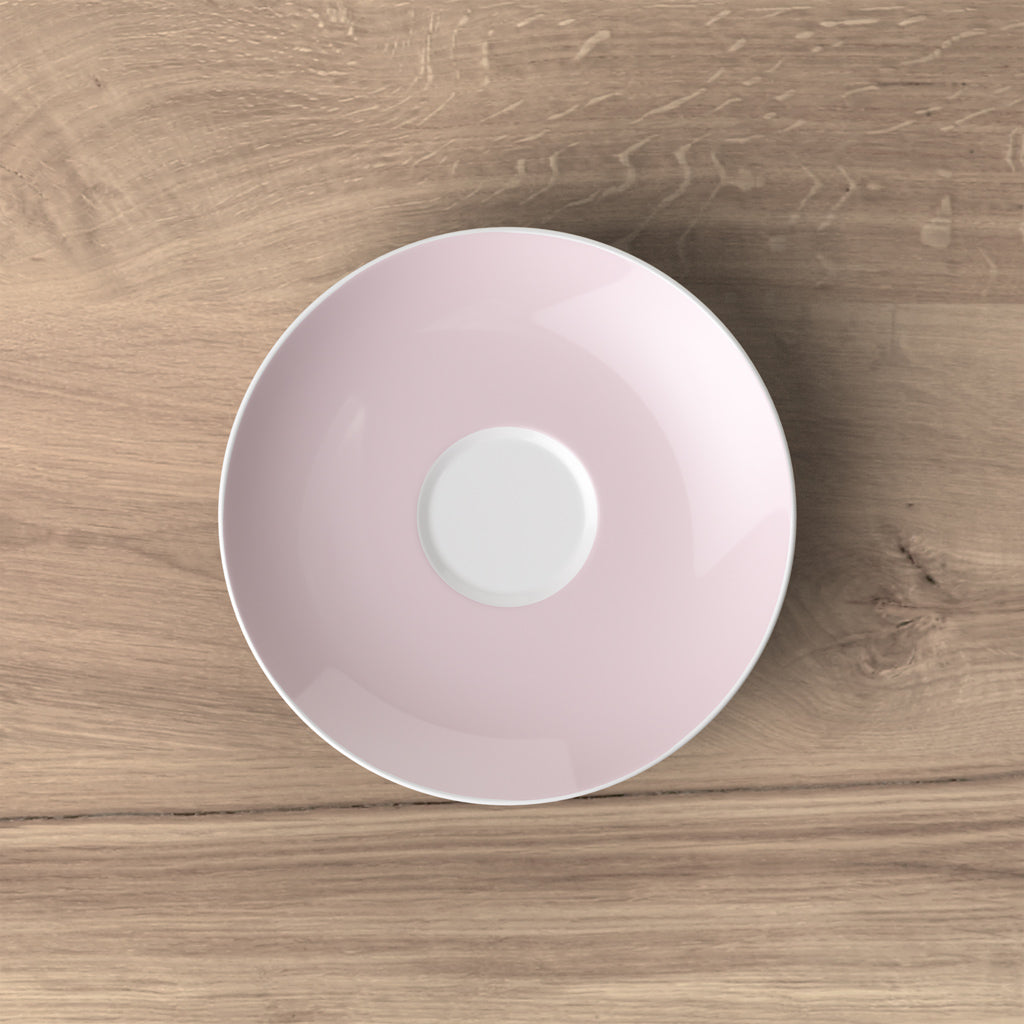 Rose Garden Saucer for Coffee Cup Pink