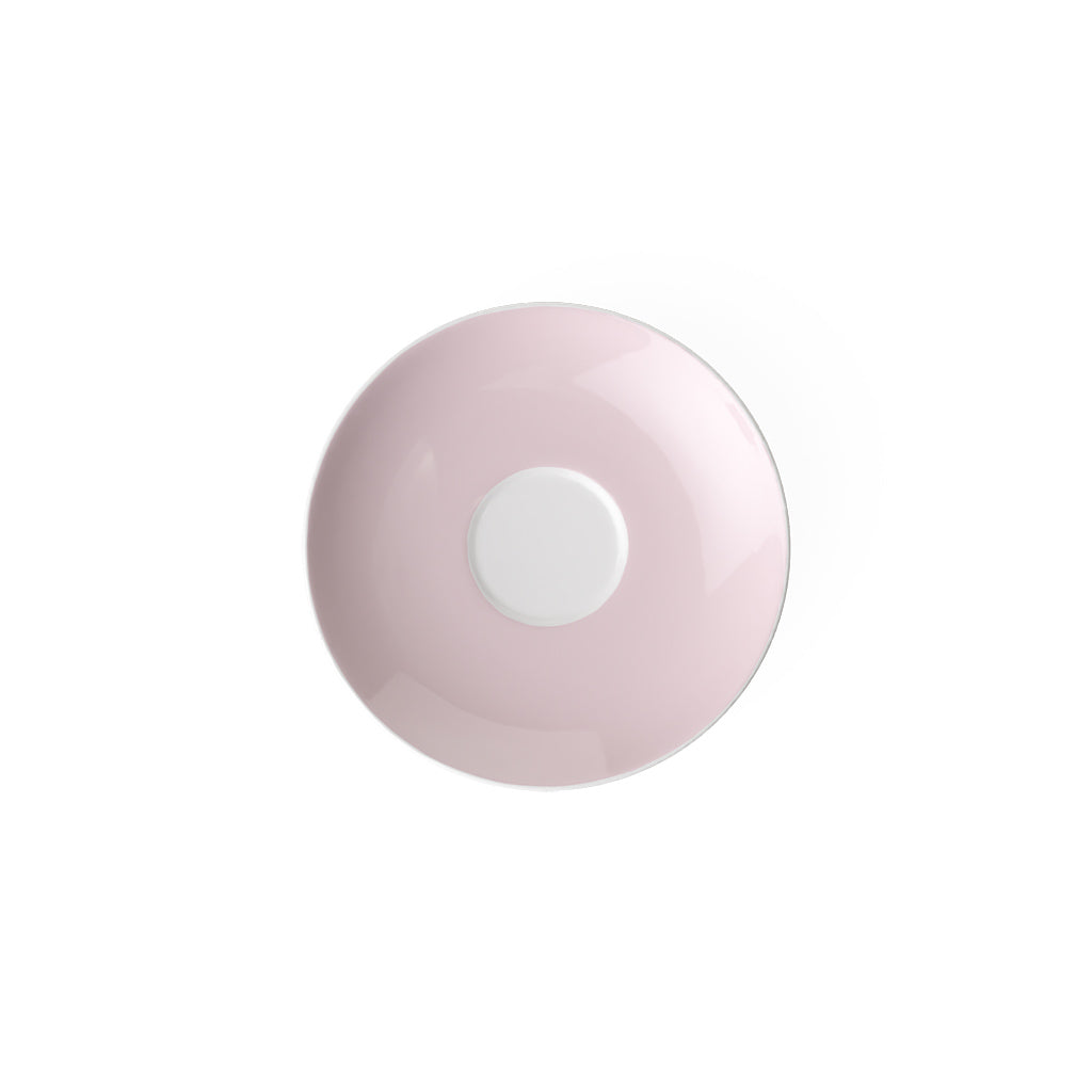 Rose Garden Saucer for Espresso Cup Pink