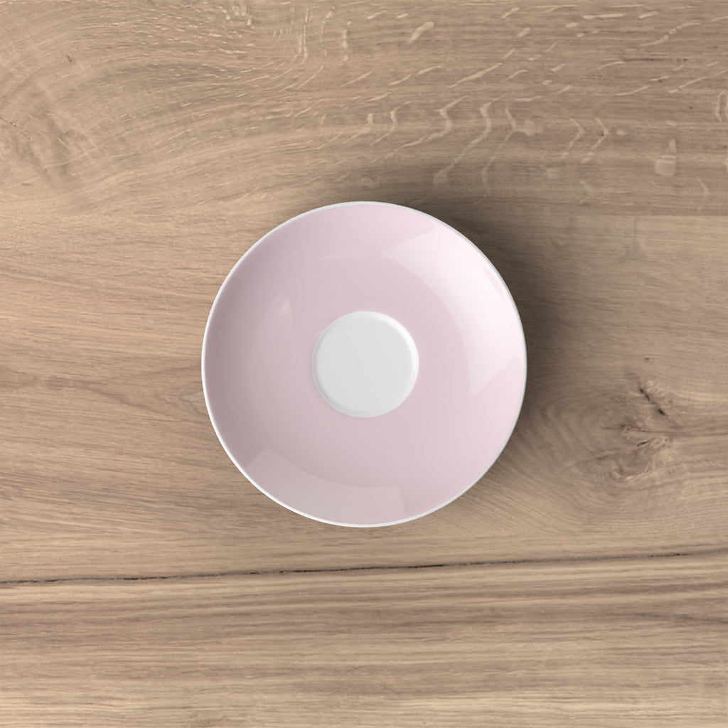 Rose Garden Saucer for Espresso Cup Pink