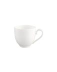 White Pearl Espresso cup & Saucer – Set of 6