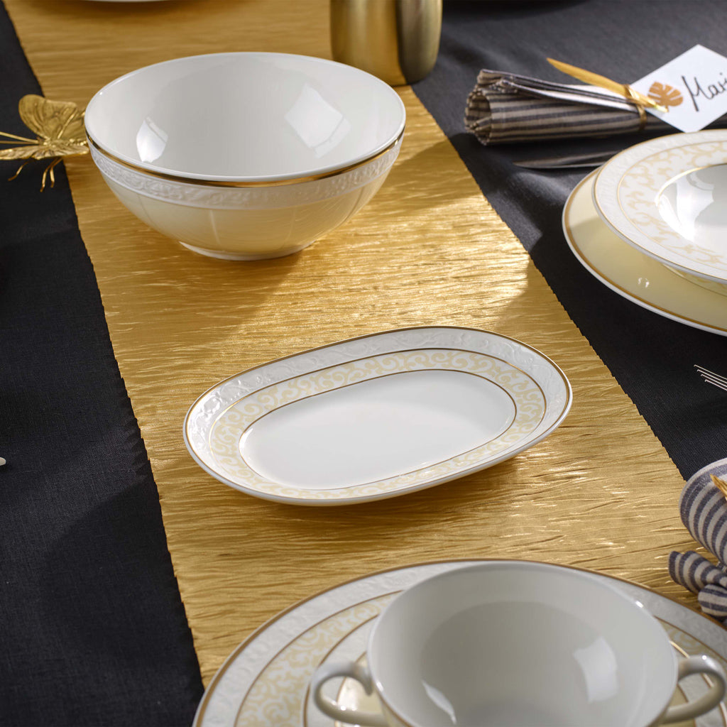 Ivoire Pickle Dish/Saucer Sauceboat 22cm – Villeroy and Boch