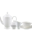 Grey Pearl Coffee/Tea Set- 15 Pcs for 6 Persons