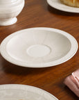 Gray Pearl Saucer for Breakfast/Soup Cup 18 cm