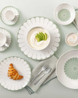 Fleur Vert Dessert Bowl 13cm