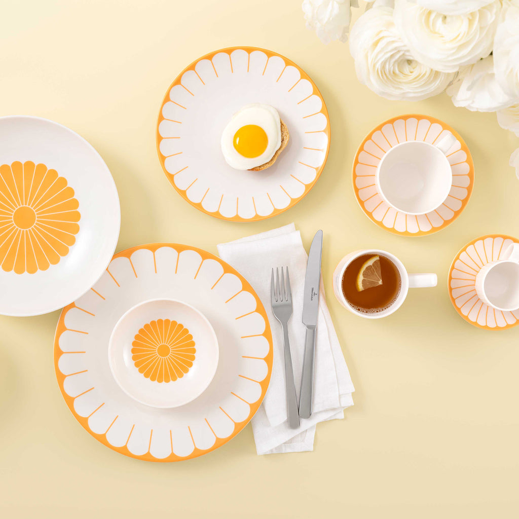 Fleur Soleil Coffee Cup Saucer for 15cm