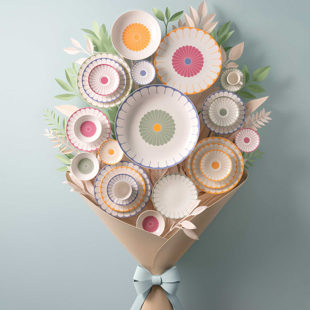 Fleur Soleil Coffee Cup Saucer for 15cm