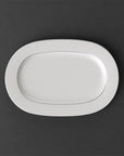 Anmut Platinum Oval Platter 41 cm