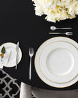 Anmut Gold Round Platter 32cm