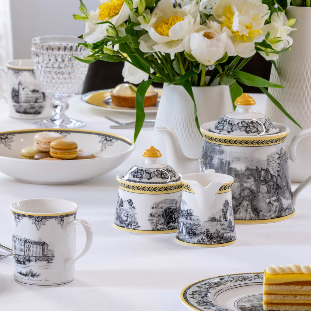 Audun Ferme Coffee Set 6 Person On 15 Pieces