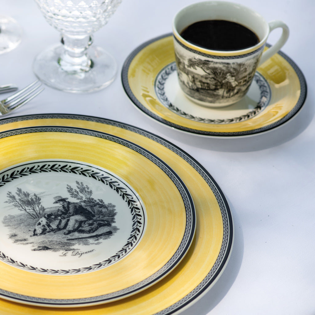 Audun Ferme Coffee Set 6 Person On 15 Pieces