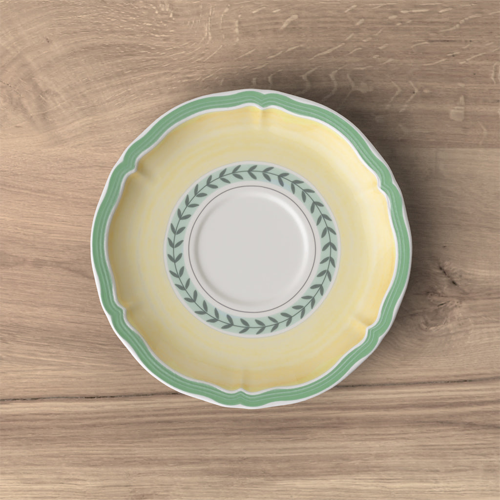 French Garden Fleurence Tea Cup Set for 6 persons