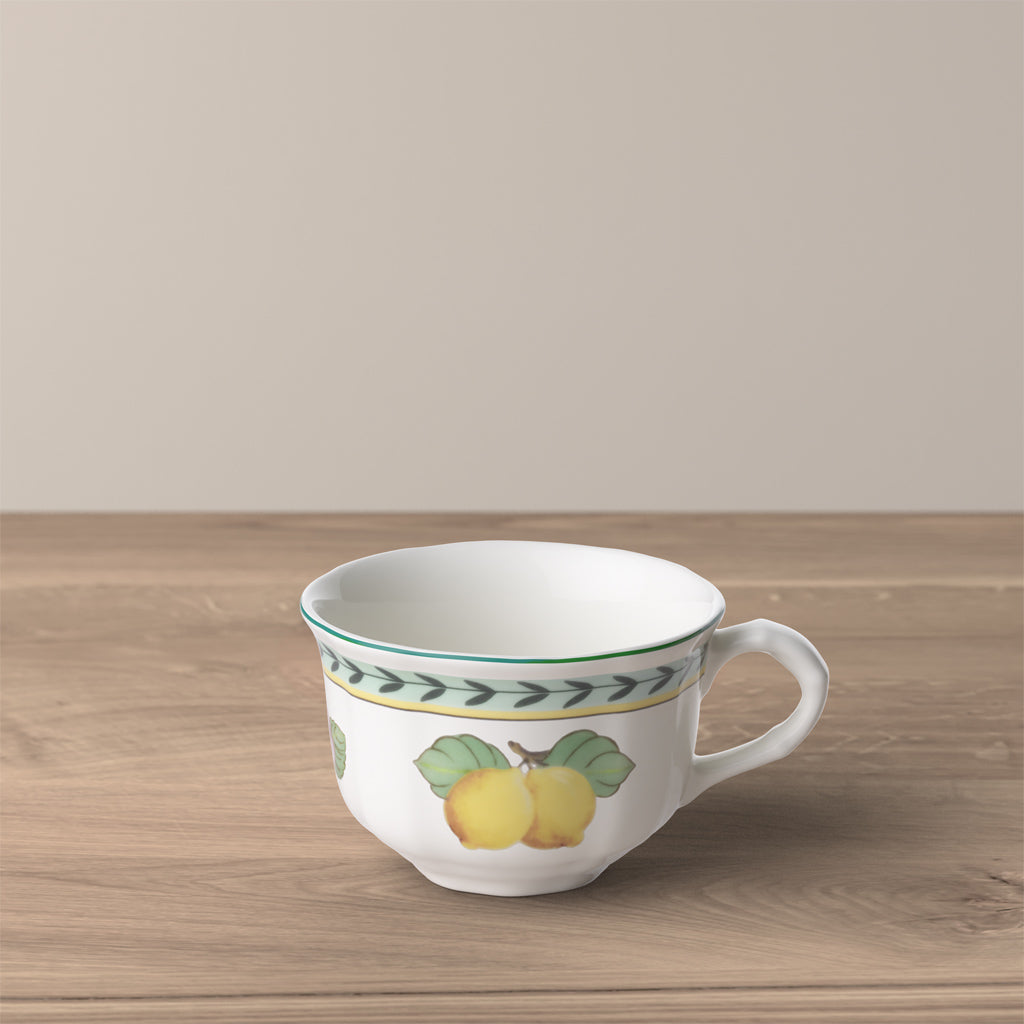 French Garden Fleurence Tea Cup Set for 6 persons