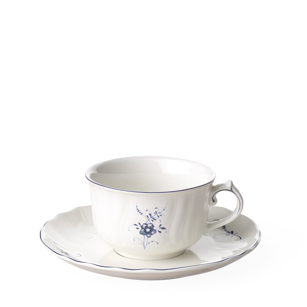 Old Luxembourg Teacup Set for 6 persons