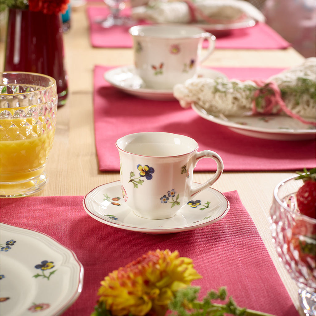 Petite Fleur Espresso Cup Set for 6 persons