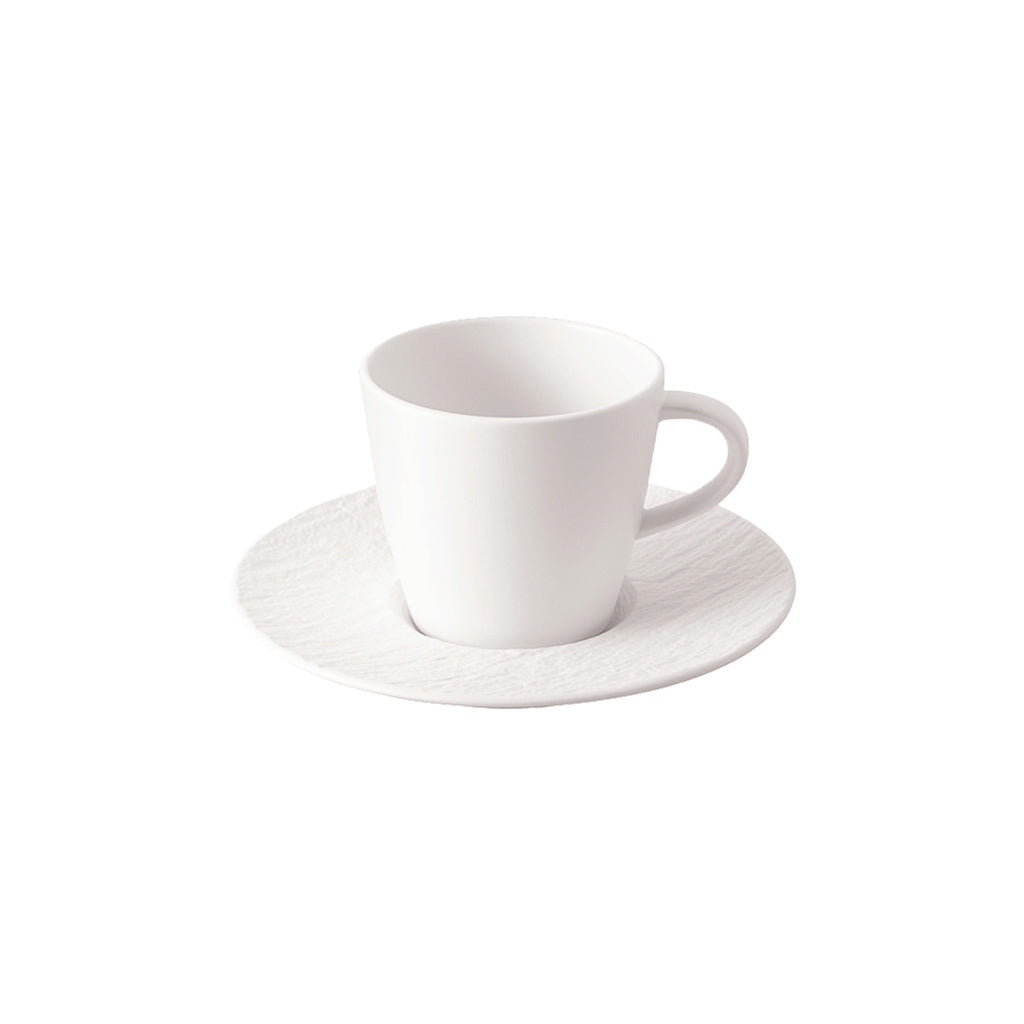 Manufacture Rock Blanc Coffee cup & saucer 6 person