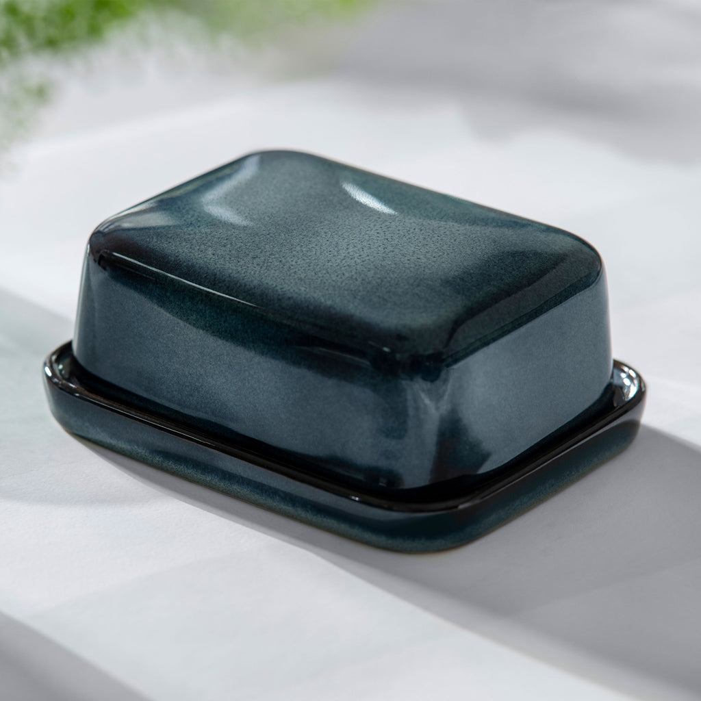 Lave gris Covered butterdish 14.7cm