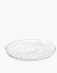 Spiral Crystal Round Tray 30cm