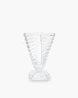 Spiral Crystal Footed Bowl & Vase – 2-Piece Set
