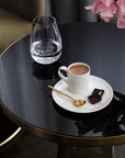 Metrochic Blanc Espresso cup & Saucer – Set of 6