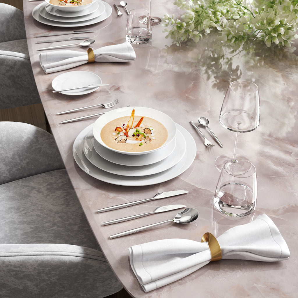 MetroChic Blanc Dinner Set 37 pcs