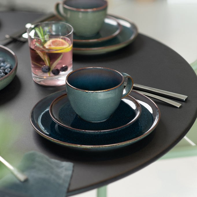 Crafted Denim Coffee/Teacup Set 6 Person