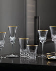 Grand Royal Gold Water Glass 200 ml, Set 2 Pcs