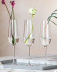 Rose Garden Champagne Flute Set of 4 Pieces - V&B KSA