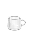 Artesano Hot & Cold Beverage Coffee Glass 180 ml, Set Of 2