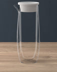 Artesano Hot&Cold Beverage Glass Carafe With Lid
