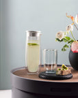 Artesano Hot&Cold Beverage Glass Carafe With Lid