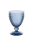 Boston Blue Red Juice Goblet 200 ml- Set of 4