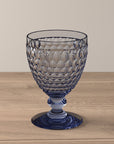 Boston Blue Red Juice Goblet 200 ml- Set of 4