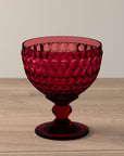 Boston Coloured Bubbly Drink Bowl Red 250 ml