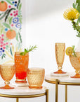 Boston Saffron Highball/Malt Beverage Tumbler - Set of 4