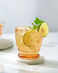 Boston Saffron Tumbler 200 ml- Set of 4