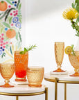 Boston Saffron Tumbler 200 ml- Set of 4