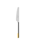 Ella Partgold Plated Dessert Knife - V&B KSA